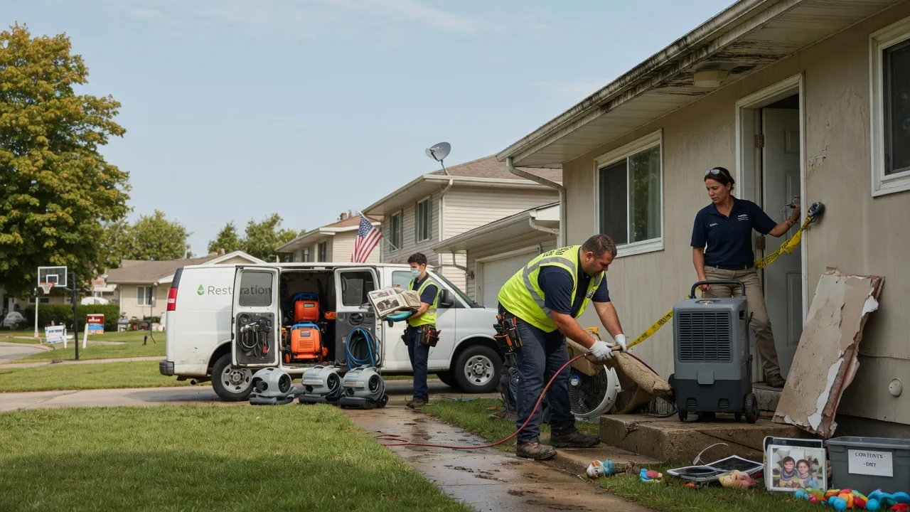 Water Damage Restoration in Keisterville, PA near me